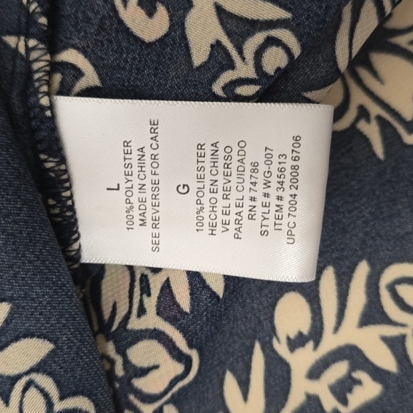 Bila Multicolor Paisley Sleeveless Blouse L - Picture 6 of 6